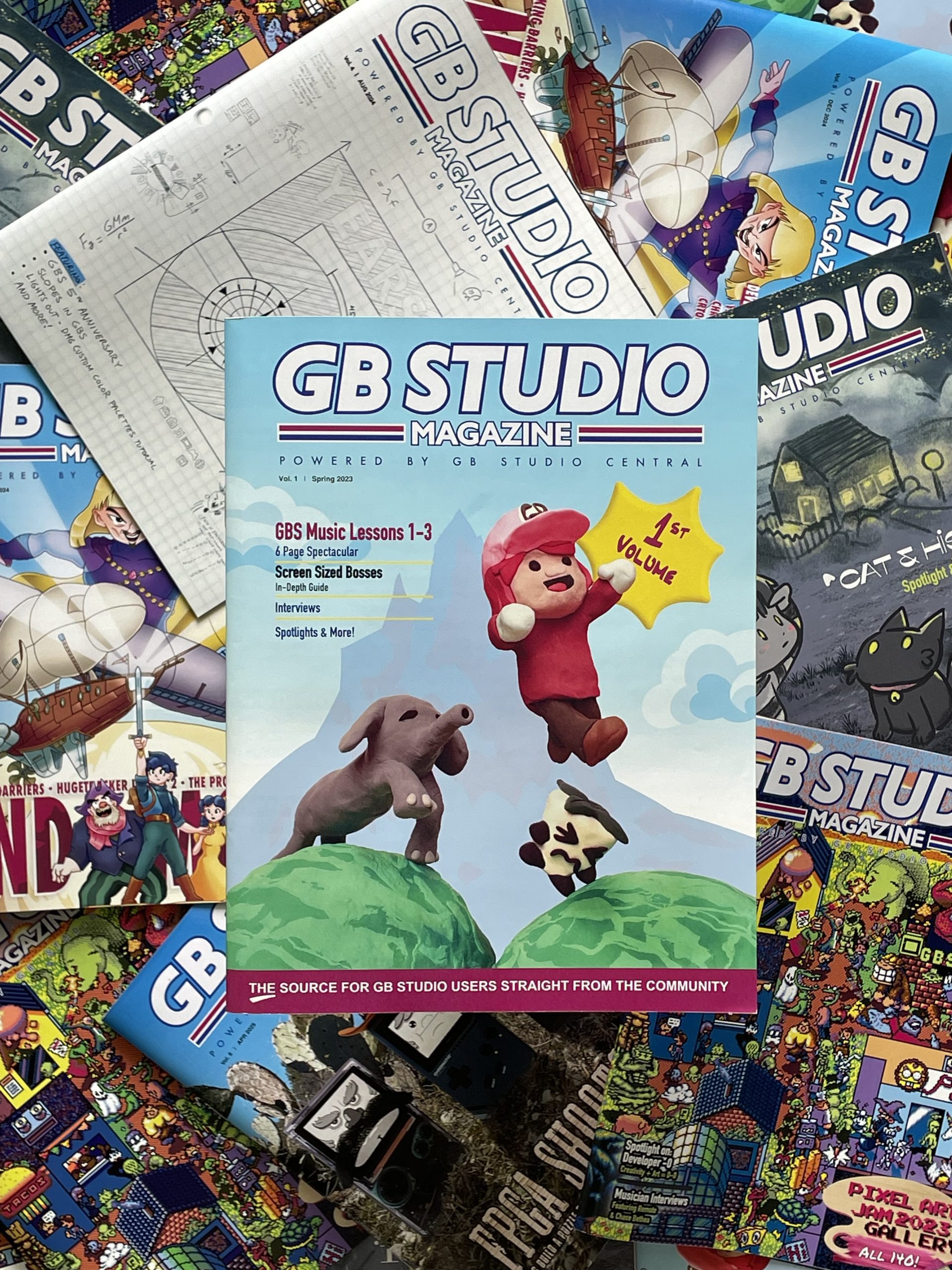 New Subscription Options for GB Studio Magazine